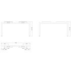 MILADESIGN lábazat Quantum Q7514 ezüst