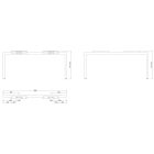 MILADESIGN lábazat Quantum Q7516 ezüst