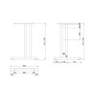 MILADESIGN Lábazat szélső G2 ST203S fehér