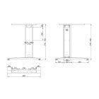 MILADESIGN lábazat szé.G3 ST223 ezüst