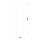 MILADESIGN asztallábazat betét G3 ST224/1 fekete