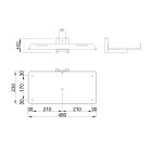 MILADESIGN pc tartó Call cen.G9 ST104 fehér