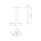 MILADESIGN lábazat állíth.szé. Linear LN3403R ez.