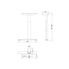 MILADESIGN lábazat állíth.szé. Linear LN3603R ez.