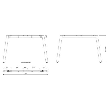 MILADESIGN lábazat Mobilar M5412T–S fehér