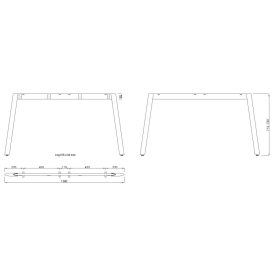 MILADESIGN lábazat Mobilar M5414T–S ezüst