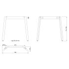 MILADESIGN lábazat Mobilar M5408T–SL fekete