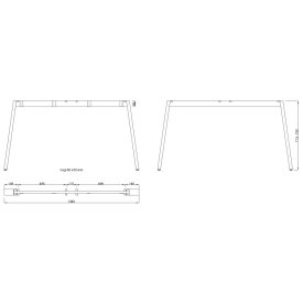 MILADESIGN lábazat Mobilar M6314–S ezüst