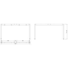 MILADESIGN lábazat Mobilar M6314 ezüst