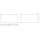 MILADESIGN lábazat Mobilar M6214–Z ezüst