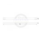 MILADESIGN asztalkeret profil G5 ST541-86 fekete