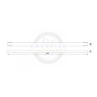 MILADESIGN asztalkeret profil G5 ST541-96 fehér