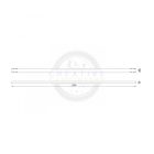 MILADESIGN asztalkeret profil G5 ST541-116 fehér