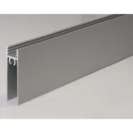   SEVROLL 03582  alsó takaró profil Simple/Blue 3m (10 mm-es rétegeltlemez) ezüst