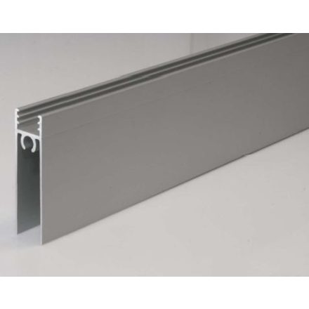 SEVROLL 03582  alsó takaró profil Simple/Blue 3m (10 mm-es rétegeltlemez) ezüst