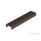 SEVROLL  03471 profil "U" 18mm 3m oliva sötét szálcsiszolt