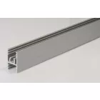 SEVROLL 03755 felső vezető profil Simple/Blue 1,5m (10 mm-es rétegeltlemez) ezüs