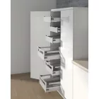 HETTICH 9121202 ArciTech oldalfal 350/94 mm ezüst J