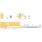 IF K-Push extra erős mágnessel és adapterrel szürke