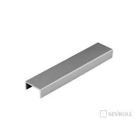   SEVROLL "U" profil rétegelt lemezhez 16mm 3m ezüst