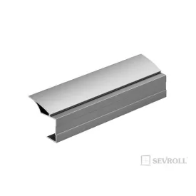 SEVROLL 04607 Beta 16mm fogantyú profil 2,70m ezüst