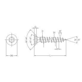 StrongFix TX Csavar 4,5x60 cink fehér T20