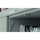 IF besüllyeszthető mágnes K-Lock 10x27mm szürke