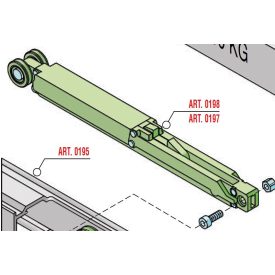 SISCO Silent csillapító beltéri tolóajtókra 40kg