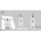 SEVROLL 10198 alsó görgő WD 18C HI-TEC - 2db
