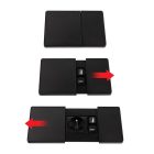 VersaPad 1x elektromos dugaszoló aljzat 1xUSB, 1xRJ45 fekete