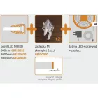 StrongLumio végzáró LED profilhoz Mikro 10 (pár)