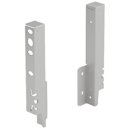 HETTICH 9150643 ArciTech hátlap rögzítő/186 mm ezüst J+B