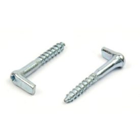 Kampó kereszt horonnyal 5x50, cink fehér