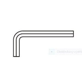 "L" szög (imbuszkulcs) 6H DIN 911 - 5,0 x 80