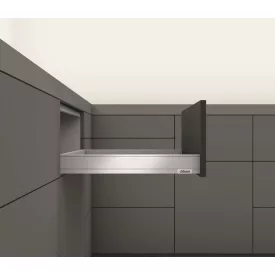 K-BLUM Legrabox N 500 mm/40 kg, Tip-on, fehér SW-M, csavar