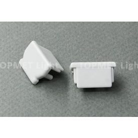   StrongLumio végzáró LED profilhoz Uni szürke egyenes (pár)