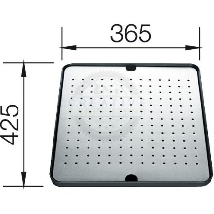 BLANCO 513485 Tartozék lecsepegtető tálca nemesacél betéttel