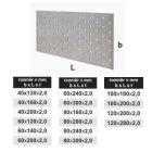 TK-összekötő lap 80x160x2mm