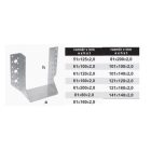 TK-kengyel A1 külső 121x120x2,0mm