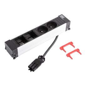 BACHMANN 916.047 dugaszoló aljzat egység 2x230V