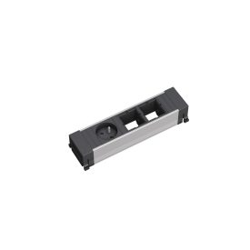   BACHMANN 916.003 dugaszoló aljzat egység Power Framehez, 1x 230 V + 2 modu