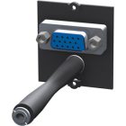 BACHMANN 917.045 1 x VGA + 1 x jack 3,5 mm-es jack konnektor