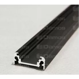StrongLumio LED profil Surface 10 fekete alu 3000mm