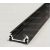 StrongLumio LED profil Surface 10, fekete, 3m