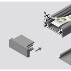 StrongLumio végzárók Surface 10 profilhoz fehér (pár)