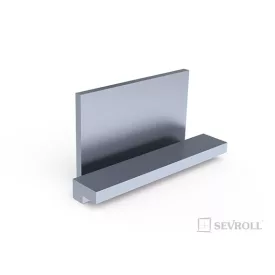 SEVROLL 20298  Pax végzáró profilhoz (4 db) ezüst