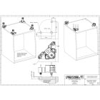 Fennel állítható láb 90-160 mm, tiplivel