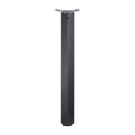 StrongLegs asztal láb TA001, 820R/60x60mm, fekete matt