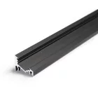 StrongLumio LED profil Corner 10 fekete alu 3000mm
