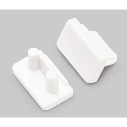 StrongLumio végzázó LED profilhoz Slim fehér (pár)